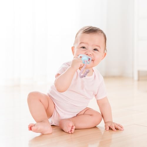 POKIPAW Pacifier Clip for Boys and Girls, 6 Pack Baby Pacifier Holder Leash - Image 2