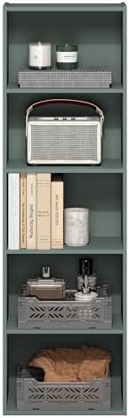 Furinno LUDER Book Shelf, 5-Tier Bookshelf, Bookcase - Image 5