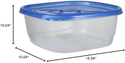 Glad GladWare XL Square Food Storage Containers, 104 Oz - Image 7