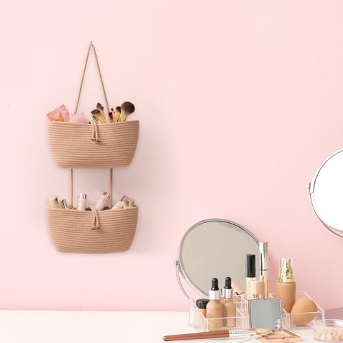TeoKJ 3-Tier Cotton Rope Baskets - Image 5