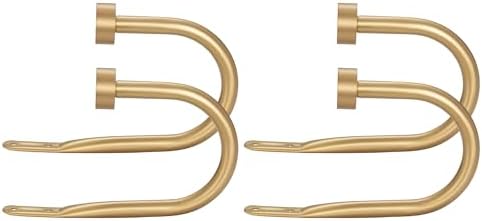 Premium Curtain Holdback, Quality Metal Decorative Curtain Holdbacks by Mayrhyme