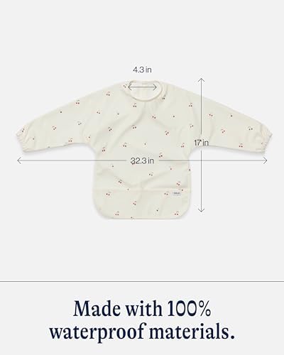 Lalo Long Sleeve Smock Bib, Machine Washable, Waterproof - Image 6