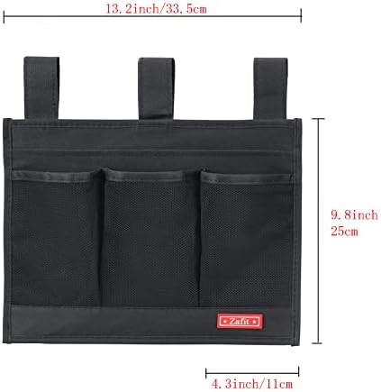 Zafit Hanging Bedside Caddy, Bedside Storage Organizer - Image 4