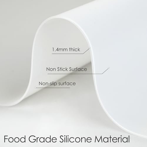 Oversize Silicone Placemat, 31.5 * 16.93" Food-Grade Flexible Silicone Table Mat - Image 3