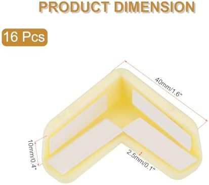 uxcell Corner Protectors, Furniture Corner Guard and Edges Safety Bumpers - Image 2