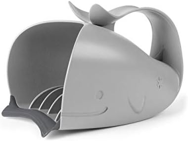 Skip Hop Baby Bath Rinse Cup MOBY Tear-free Waterfall Rinser Grey Age 0+ - Image 6