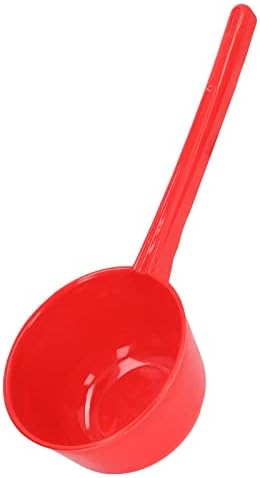 Scoop for Bath Red Plastic Ladle - Image 7