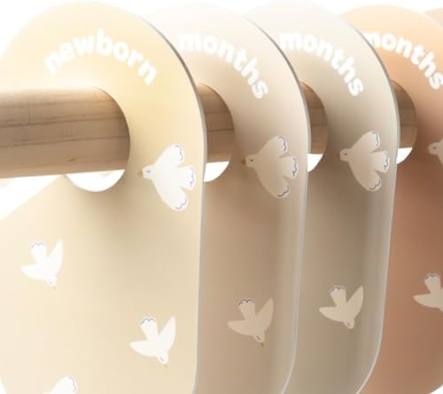 3 Sprouts Baby Closet Dividers, Newborn to 2T, 8 Piece Set - Image 2