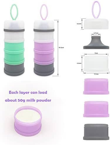 Baby Formula Dispenser, Formula Container, Portable Milk Powder Dispenser - Image 6