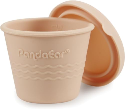 PandaEar 6 Pack Silicone Baby Food Storage Containers -Leakproof & Airtight - Image 5