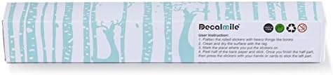 decalmile Jungle Animals Safari Elephant Giraffe Wall Decals Stickers - Image 5