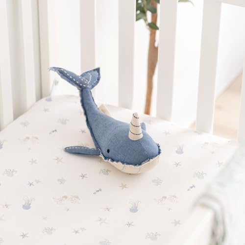 Crane Baby 100% Cotton Under The Sea Fitted Crib Sheet - Image 3