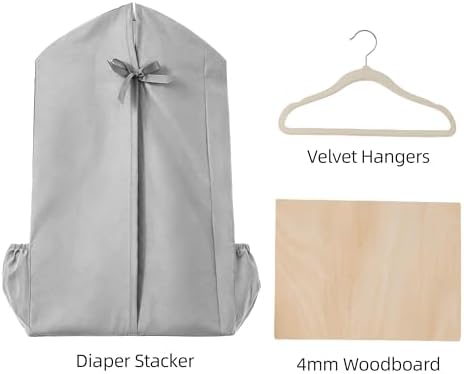Hanging Diaper Stacker Organizer - Image 3