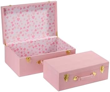 Sagala Decorative Trunk, Nested Large Storage Boxes - Image 7