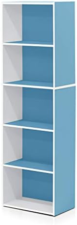 Furinno LUDER Book Shelf, 5-Tier Bookshelf, Bookcase - Image 6