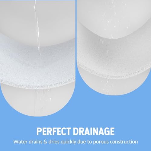 Hargiis Non-Slip Bathtub Mat, Anti Slip Shower Mat, Fast Drying Bathtub Mats - Image 4