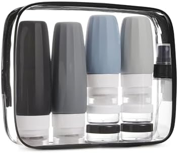 BAGSMART 18 Pack TSA Approved Travel Bottles by BAGSMART