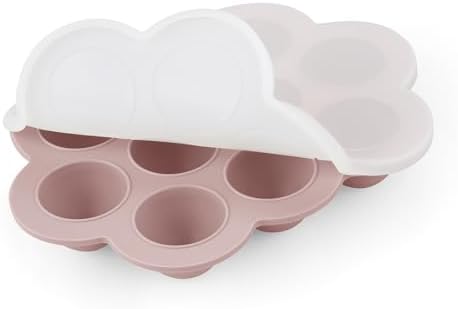 PandaEar 2 Pack Cloud Silicone Baby Food Freezer Tray - Image 4