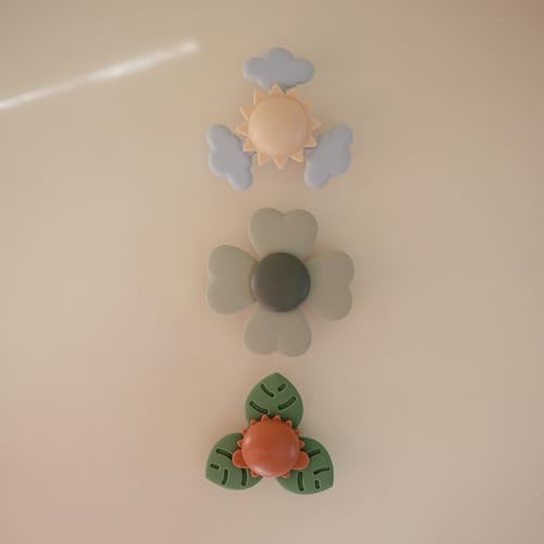 mushie Lucky Suction Spinner Toy | Toddler Sensory Toys - Image 4