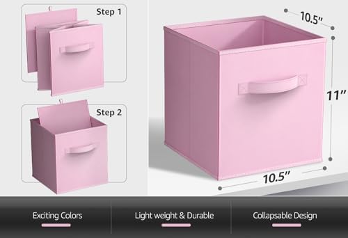 Sorbus Fabric Storage Cubes - Image 3