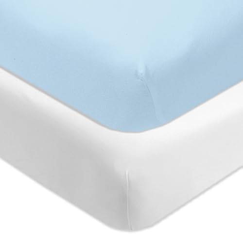 HonestBaby Unisex-Baby Classics Fitted Crib Sheets Set Standard Mattress by HonestBaby