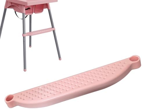 ZHBHSH High Chair Foot Rest, Adjustable, Non-Slip PP, Compatible by Unknown