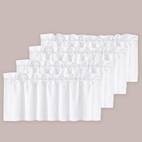 H.VERSAILTEX White Curtain Valances by HVERSAILTEX