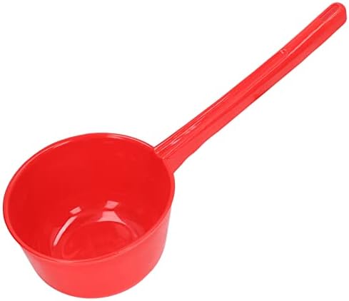 Scoop for Bath Red Plastic Ladle - Image 6