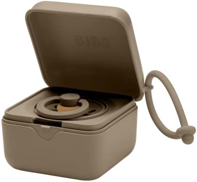BIBS Pacifier Box with Loop for Storing & Carrying Soothers | 100% BPA Free by BIBS