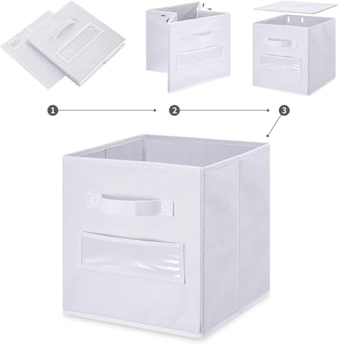 13x13x13 storage cube bins Fabric storage cubes - Image 4