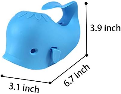 Silicone Whale Bath Spout Cover, Baby Faucet Safety Guard - Image 2