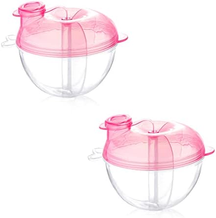 Accmor Baby Formula Dispenser for On-the-Go Feedings, Three-Compartment by Accmor