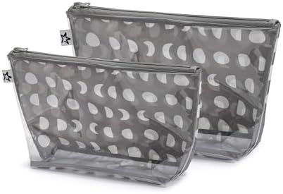 Tiny Twinkle Diaper Bag Organizing Pouches | 2 Pack Mess-Proof Travel Organizer - Image 5