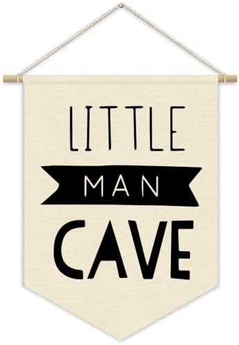 Boys Room Decor, Little Man Cave Sign by Unknown