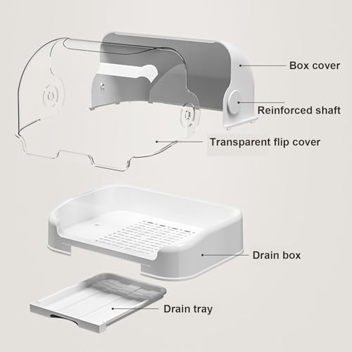 Baby Bottle Drying Rack with, Space Saving Storage Box - Image 5