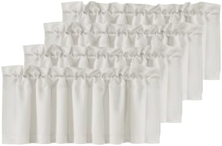 H.VERSAILTEX 4 Panels Blackout Valances by HVERSAILTEX
