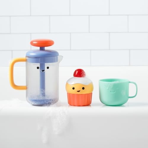 Skip Hop Baby Bath Toy Tub-to-Table Café Bubble & Foam Set Bathtub Sensory - Image 6