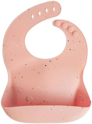 mushie Silicone Baby Bib | Adjustable Fit by mushie