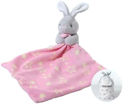 CREVENT Cozy Plush Baby Security Blanket Loveys by CREVENT