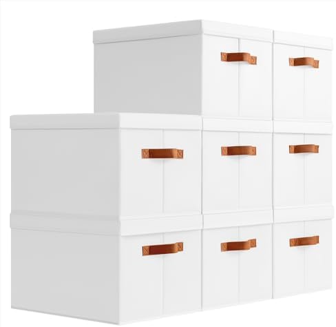 Homsorout Storage Bins with Lids by Homsorout