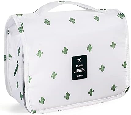 Hanging Toiletry Bag for Women, Portable Cosmetic Summer Beach Bag by Pengxiaomei
