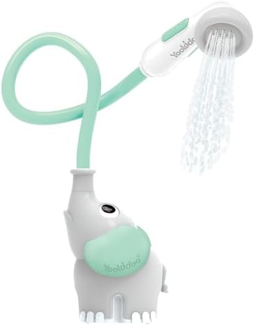 Yookidoo Baby Bath Shower Head – Elephant Water Pump by Yookidoo