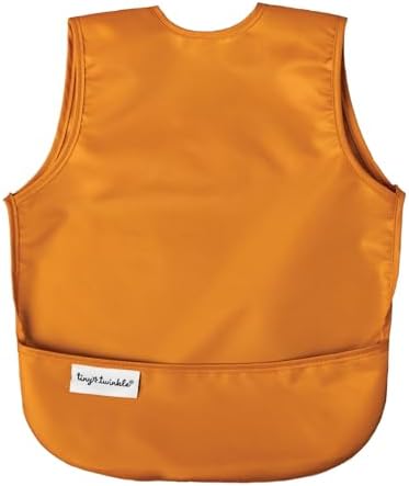 Tiny Twinkle Mess Proof Baby Bibs | 2 Pack Waterproof Toddler Bib - Image 5