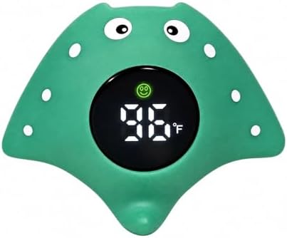 Baby Bath Thermometer, Manta Ray Won't Flip Over, 3-Icon Alert, Auto On/Off by Unknown
