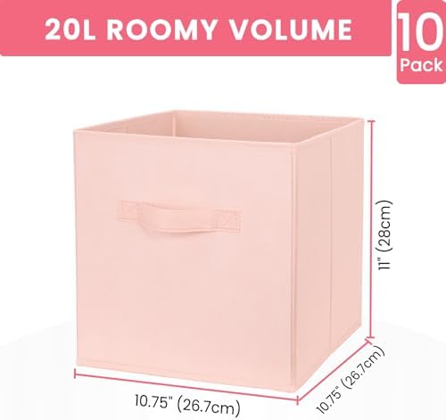 Criusia Storage Cubes- 11 Inch Cube Storage Bins - Image 2
