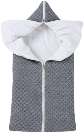 Baby Infant Swaddle Blanket Knit Sleeping Bag Receiving Blankets Stroller Wrap by LLmoway