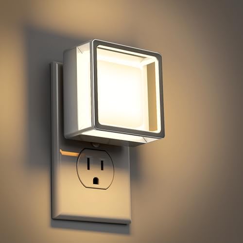 DORESshop Night Light, Night Lights Plug into Wall, 2 Pack 3000K Nightlight by DORESshop