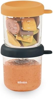 BEABA 2 Pack Glass Baby Food Jars - Image 6