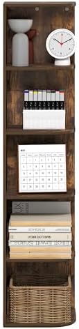 Furinno PASIR Book Shelf, 5-Tier Corner Bookshelf - Image 6