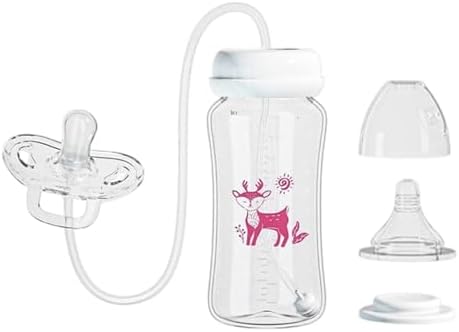 Milk Bottle Silicone Anti-Colic Portable Adjustable - Image 7